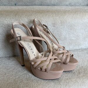 Marc Defang Platform Tippy Top Pageant Heels